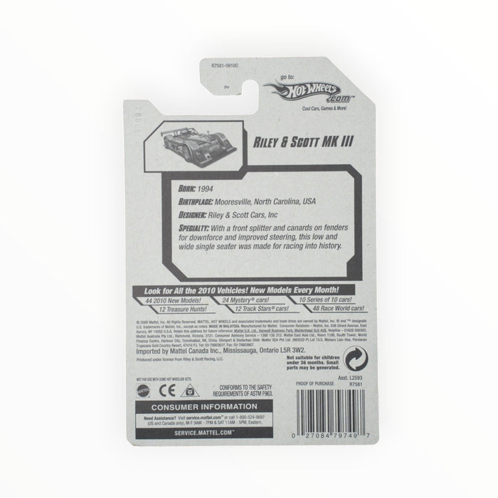Hot Wheels Riley & Scott MK III - Mainline (2010) 156/240