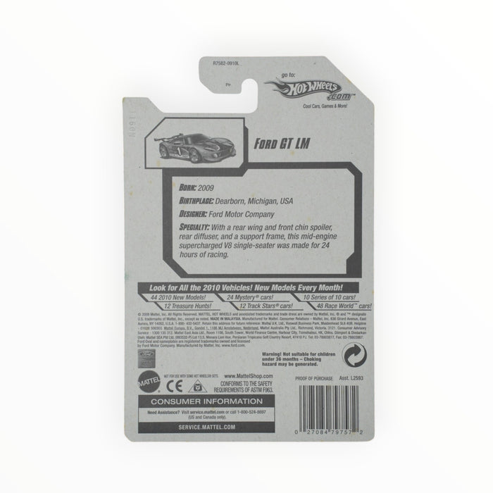 Hot Wheels Ford GT LM - Mainline (2010) 157/240