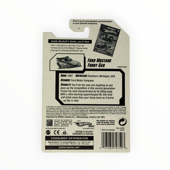 Hot Wheels Ford Mustang Funny Car - Mainline (2010) 158/240