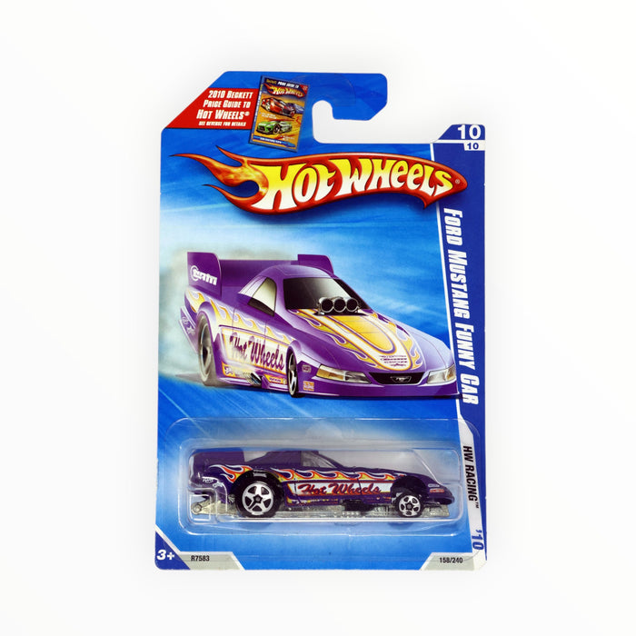 Hot Wheels Ford Mustang Funny Car - Mainline (2010) 158/240