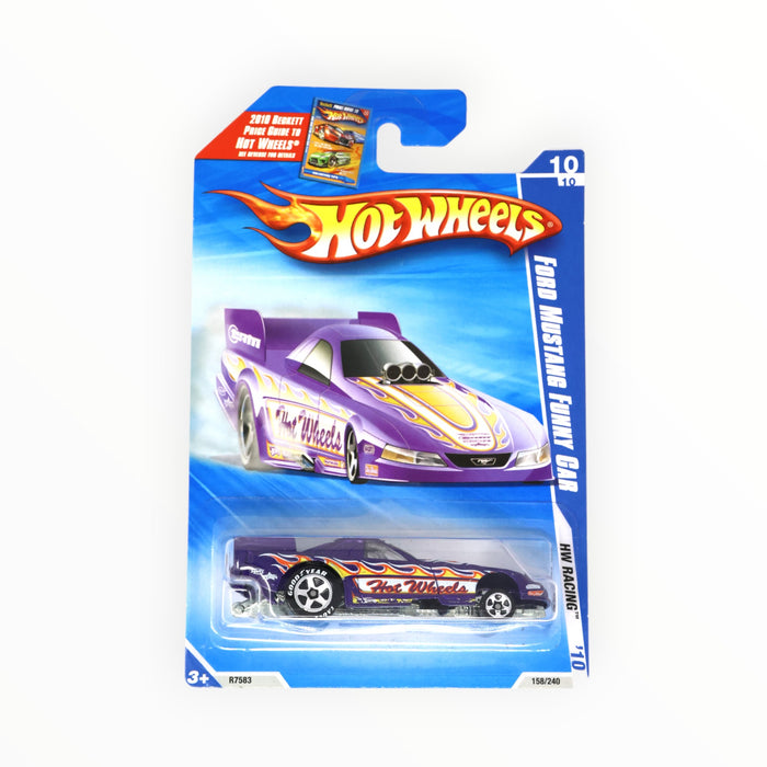 Hot Wheels Ford Mustang Funny Car - Mainline (2010) 158/240