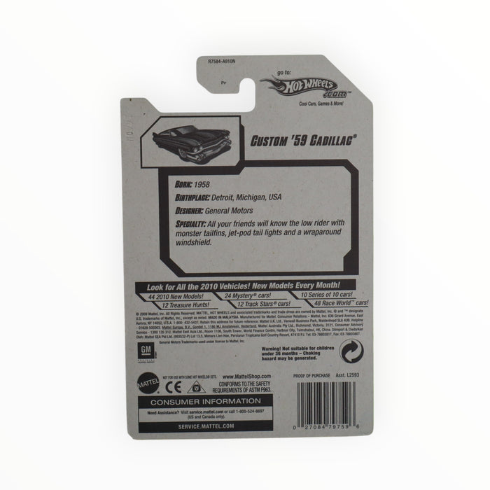 Hot Wheels Custom '59 Cadillac - Mainline (2010) 159/240