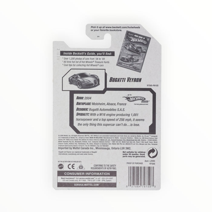 Hot Wheels Bugatti Veyron - Mainline (2010) 160/240