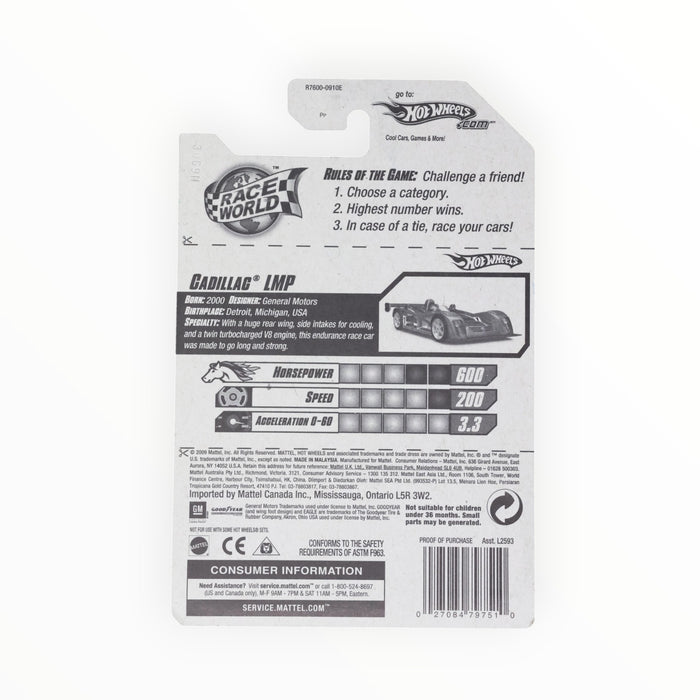 Hot Wheels Cadillac LMP - Mainline (2010) 171/240