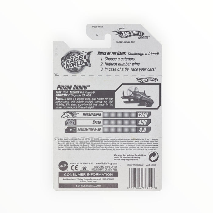 Hot Wheels Poison Arrow - Mainline (2010) 173/240