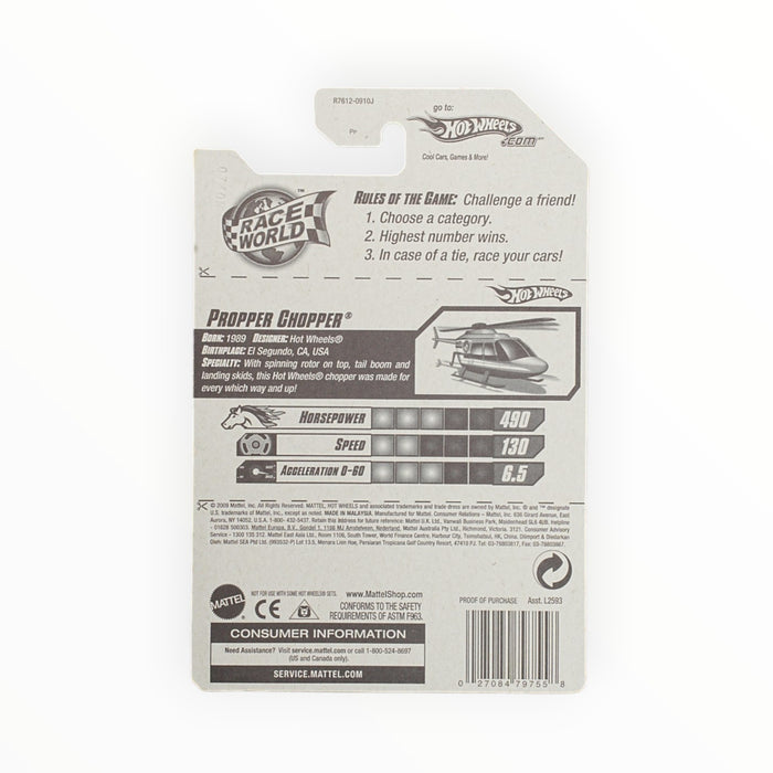 Hot Wheels Propper Chopper - Mainline (2010) 183/240