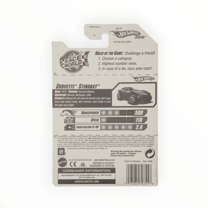 Hot Wheels Corvette Stingray - Mainline (2010) 213/240