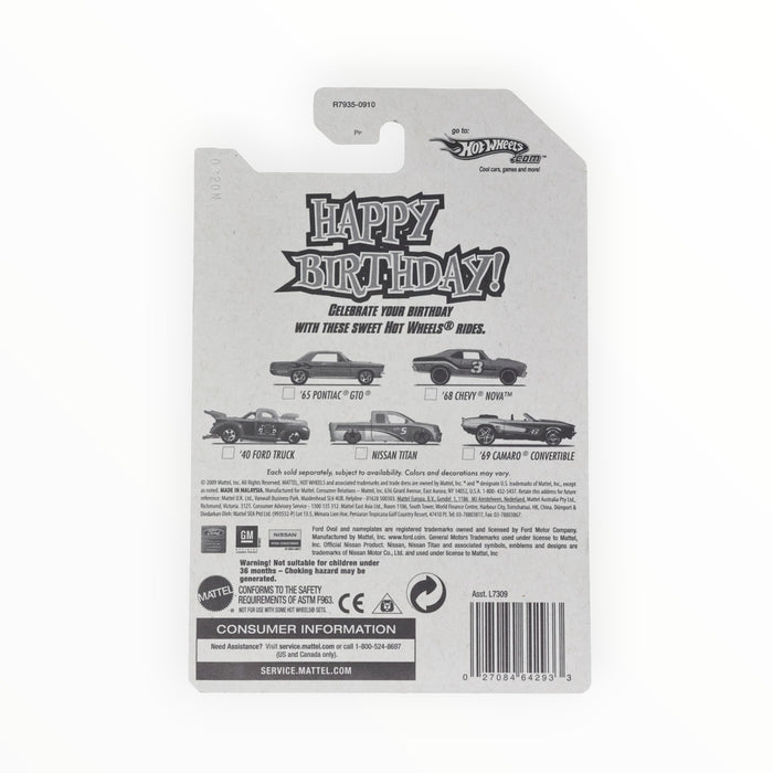 Hot Wheels '65 Pontiac GTO - Happy Birthday (2010)