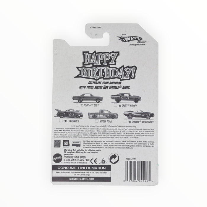 Hot Wheels '69 Camaro Convertible - Happy Birthday (2010)