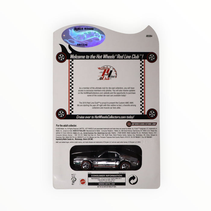 Hot Wheels Custom AMC AMX - RLC (2010)