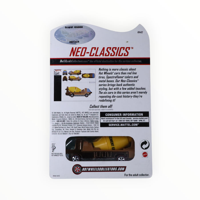 Hot Wheels Cement Mixer - RLC (2010)