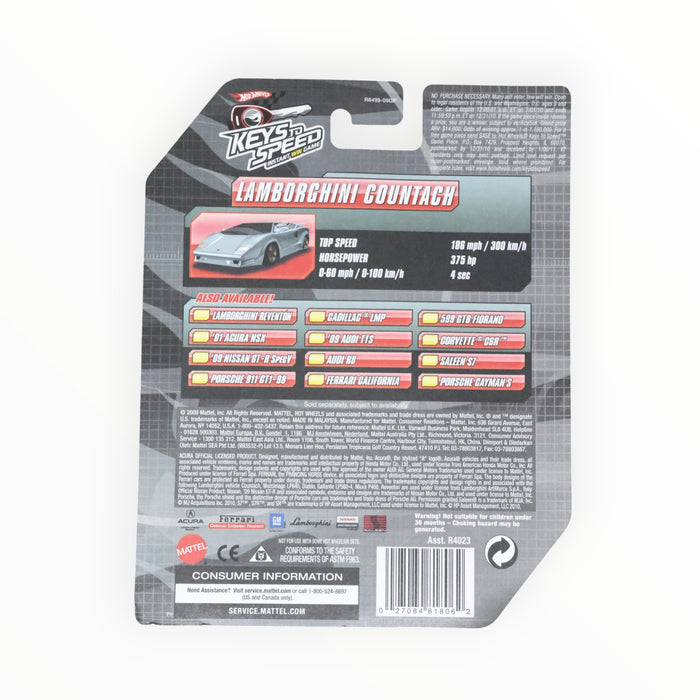 Hot Wheels Lamborghini Countach - Speed Machines (2010)