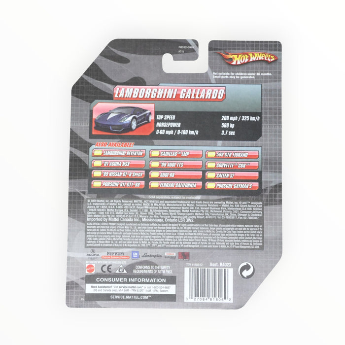 Hot Wheels Lamborghini Gallardo LP 560-4 - Speed Machines (2010)