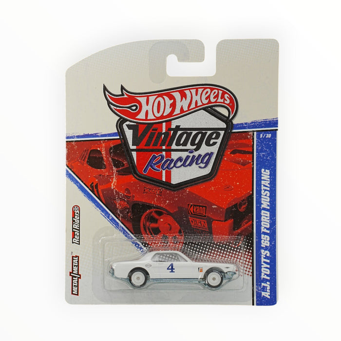 Hot Wheels A.J. Foyt's '65 Ford Mustang - Vintage Racing (2011) 5/30