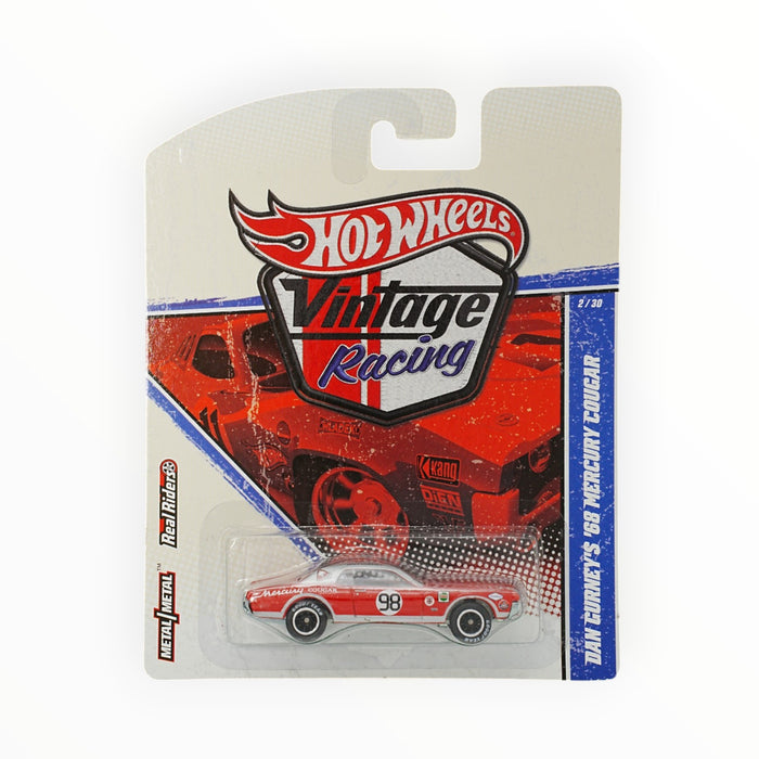 Hot Wheels Dan Gurney's '68 Mercury Cougar - Vintage Racing (2011) 2/30