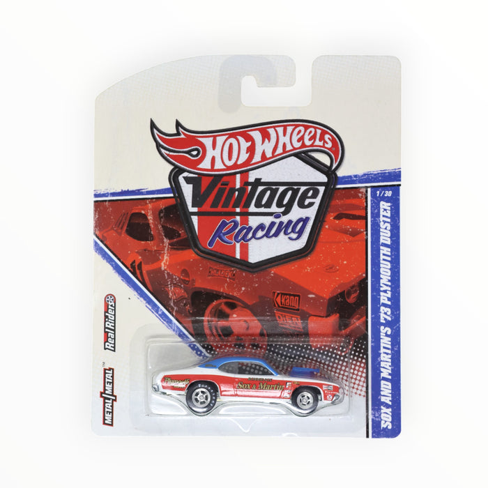 Hot Wheels Sox and Martin's '73 Plymouth Duster - Vintage Racing (2011) 1/30