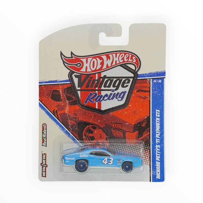 Hot Wheels Richard Petty's '71 Plymouth GTX - Vintage Racing (2011) 24/30
