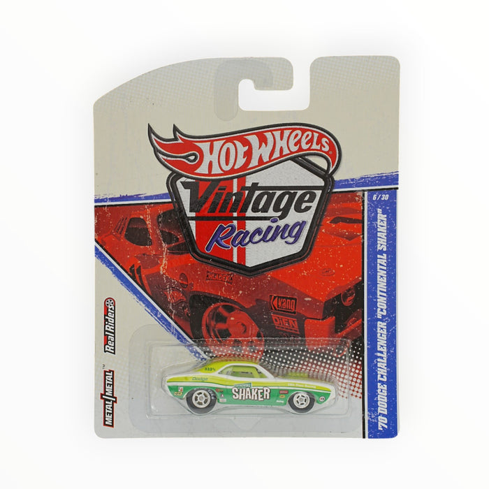 Hot Wheels '70 Dodge Challenger "Continental Shaker" - Vintage Racing (2011) 6/30