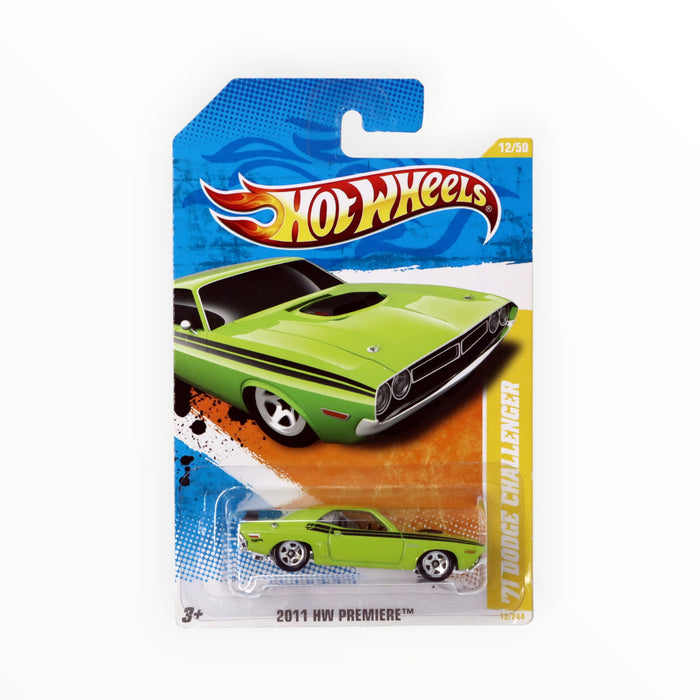 Hot Wheels '71 Dodge Challenger - Mainline (2011) 12/244