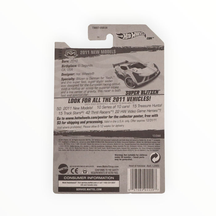 Hot Wheels Super Blitzen - Mainline (2011) 17/244