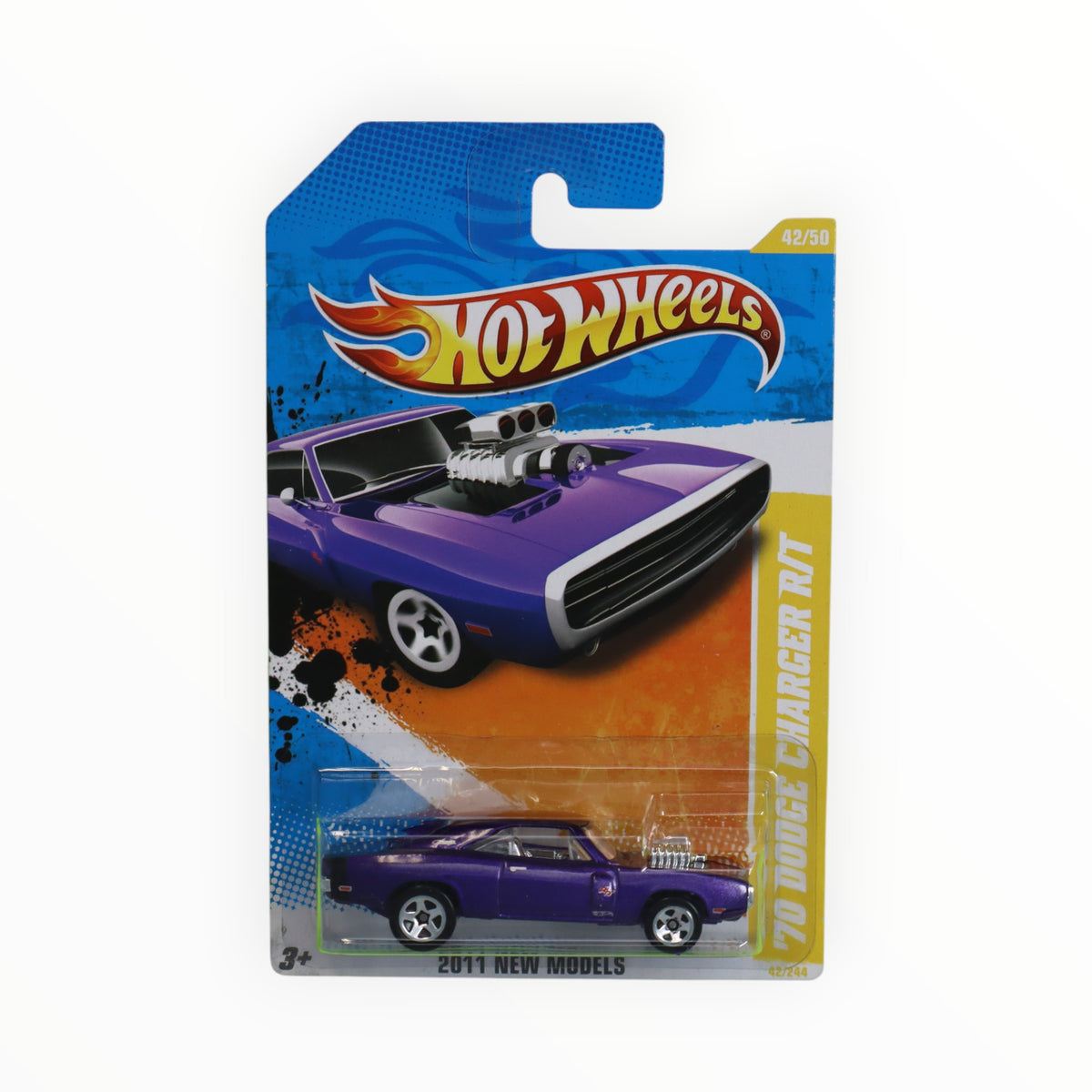 Hot Wheels '70 Dodge Charger R/T - Mainline (2011) 42/244 — 99Diecast