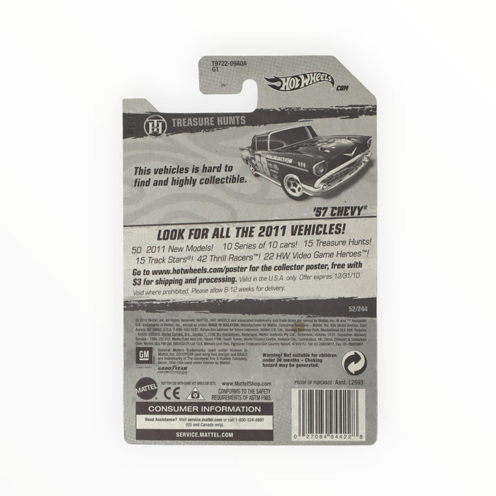 Hot Wheels '57 Chevy (Treasure Hunt) 2011 - 52/244