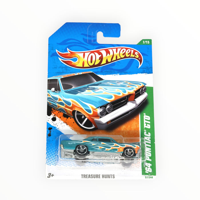 Hot Wheels '64 Pontiac GTO (Treasure Hunt) Mainline (2011) 57/244