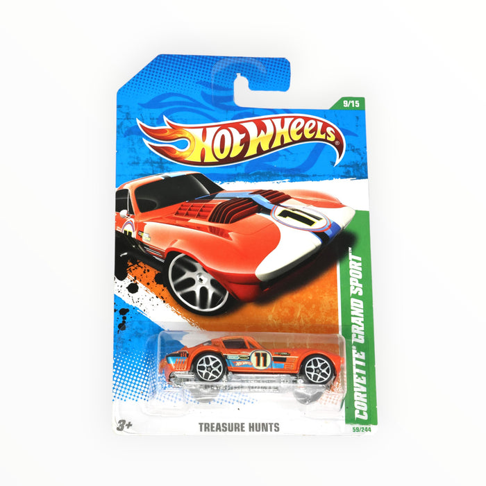 Hot Wheels Corvette Grand Sport (Treasure Hunt) Mainline (2011) 59/244