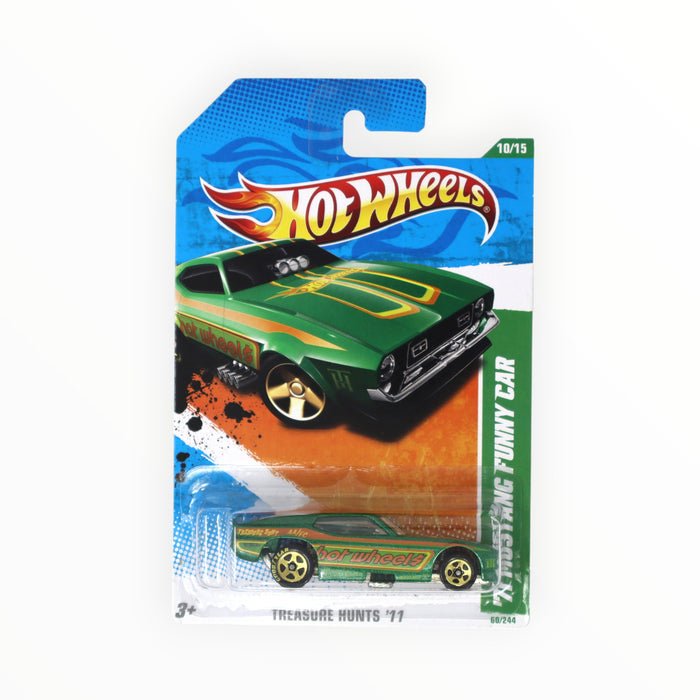 Hot Wheels '71 Mustang Funny Car (Treasure Hunt) Mainline (2011) 60/244