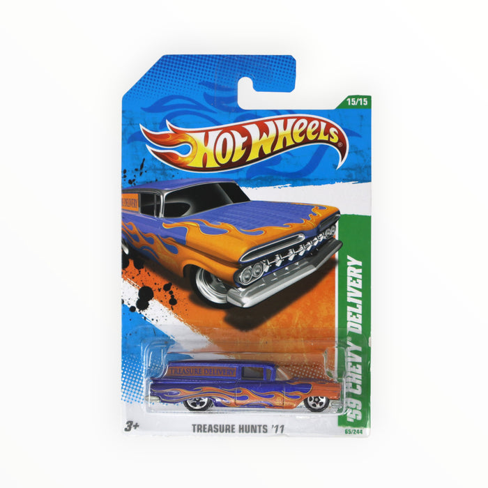 Hot Wheels '59 Chevy Delivery (Treasure Hunt) Mainline (2011) 65/244