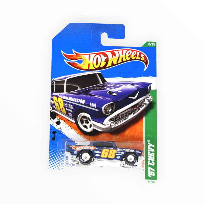 Hot Wheels '57 Chevy (Super Treasure Hunt) Mainline (2011) 52/244