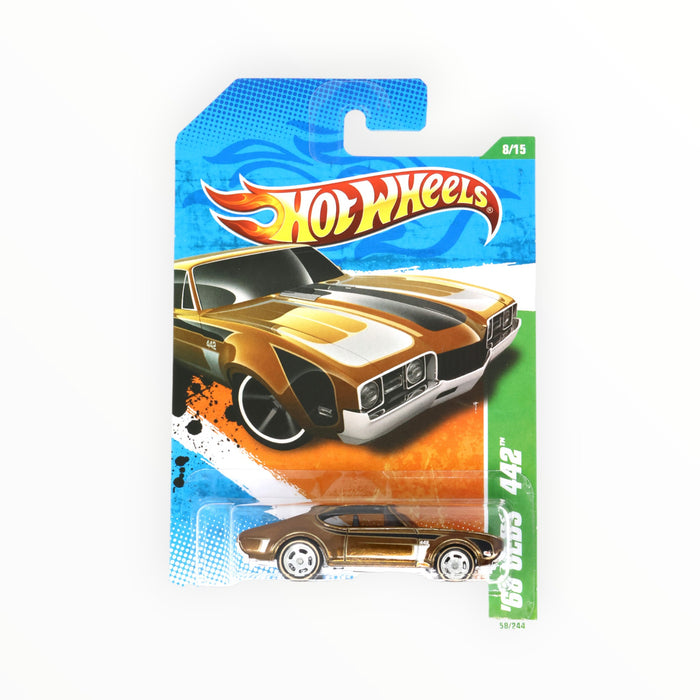 Hot Wheels '68 Olds 442 (Super Treasure Hunt) Mainline (2011) 58/244