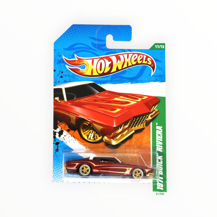 Hot Wheels '71 Buick Riviera (Super Treasure Hunt) Mainline (2011) 61/244