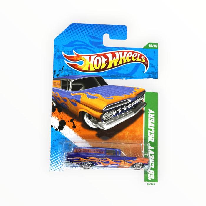 Hot Wheels '59 Chevy Delivery (Super Treasure Hunt) Mainline (2011) 65/244