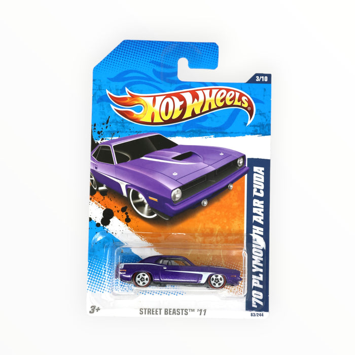 Hot Wheels '70 Plymouth AAR Cuda - Mainline (2011) 83/244