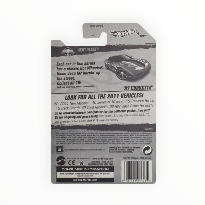 Hot Wheels '97 Corvette - Mainline (2011) 95/244