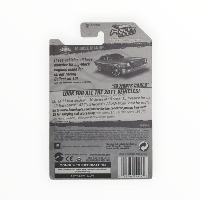 Hot Wheels '70 Monte Carlo - Mainline (2011) 106/244