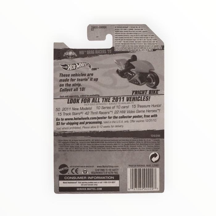 Hot Wheels Fright Bike - Mainline (2011) 124/244