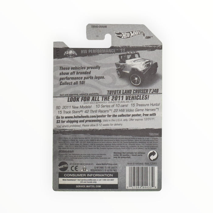 Hot Wheels Toyota Land Cruiser FJ40 - Mainline (2011) 133/244