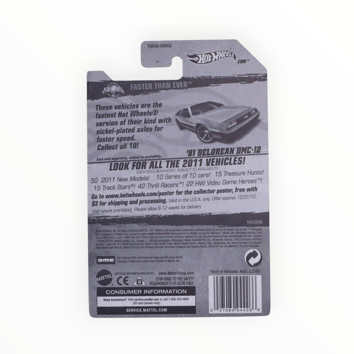 Hot Wheels '81 Delorean DMC-12 - Mainline (2011) 141/244