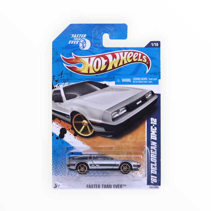 Hot Wheels '81 Delorean DMC-12 - Mainline (2011) 141/244