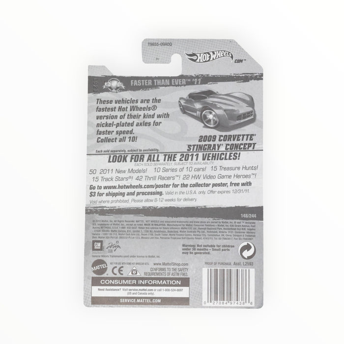 Hot Wheels 2009 Corvette Stingray Concept - Mainline (2011) 148/244