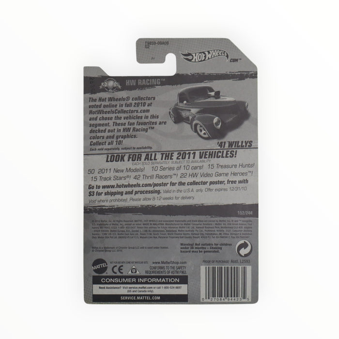 Hot Wheels '41 Willys - Mainline (2011) 152/244