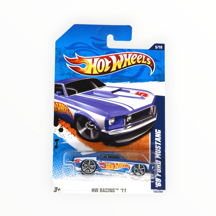 Hot Wheels '69 Ford Mustang - Mainline (2011) 155/244