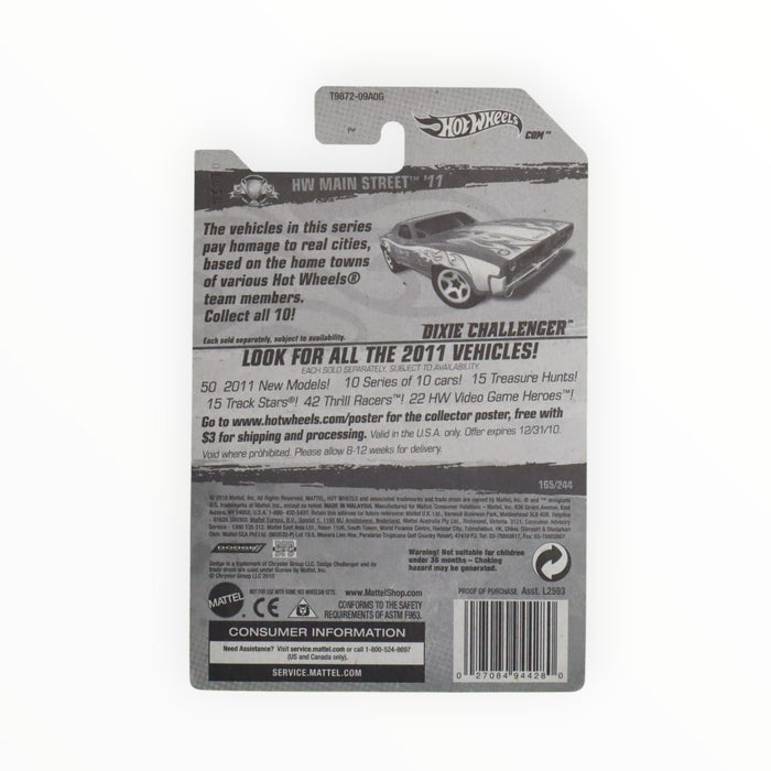 Hot Wheels Dixie Challenger - Mainline (2011) 165/244