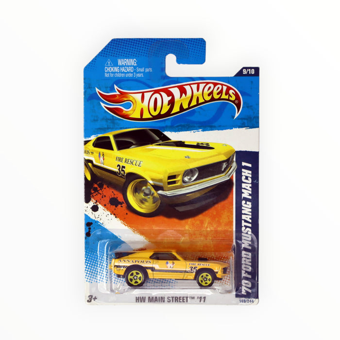 Hot Wheels '70 Ford Mustang Mach 1 - Mainline (2011) 169/244