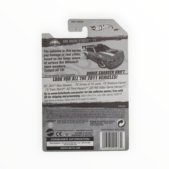 Hot Wheels Dodge Charger Drift - Mainline (2011) 170/244