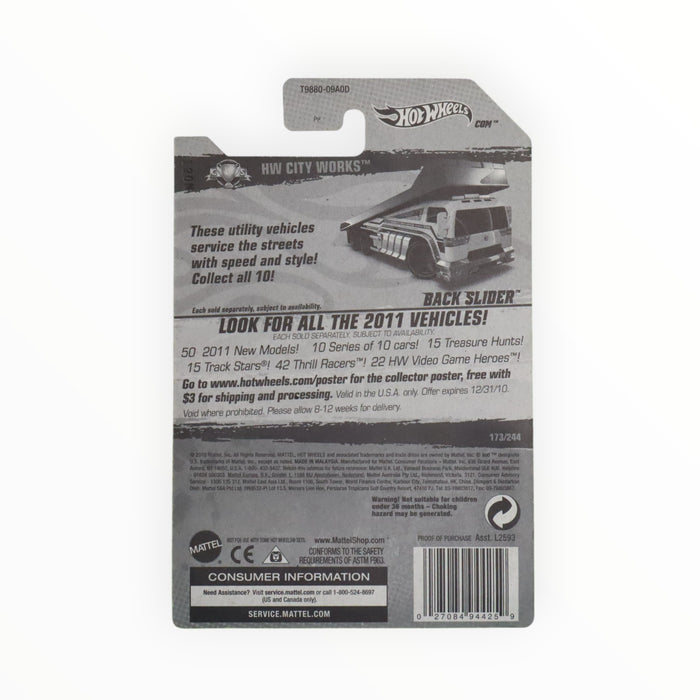 Hot Wheels Back Slider - Mainline (2011) 173/244