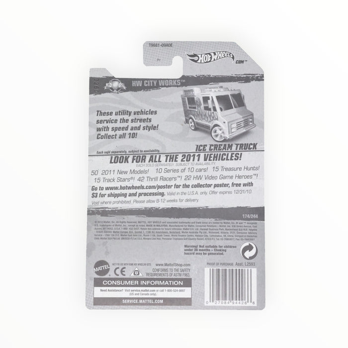 Hot Wheels Ice Cream Truck - Mainline (2011) 174/244