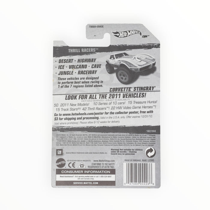 Hot Wheels Corvette Stingray - Mainline (2011) 182/244